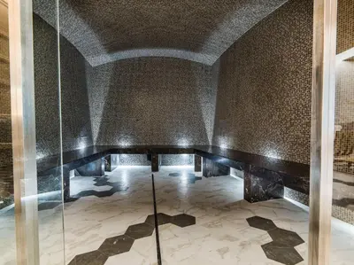 Coin salon dans l'établissement Hôtel LA MOURRA