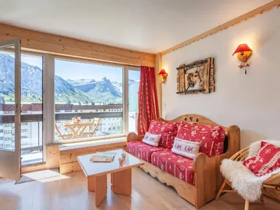 Vue générale sur la montagne ou vue sur la montagne depuis l'appartement