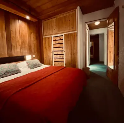 Un ou plusieurs lits dans un hébergement de l'établissement Hôtel les Lorès