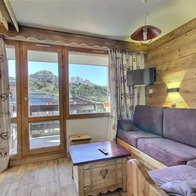 Appartement rénové 4/5 pers au cœur des pistes - FR-1-455-205
