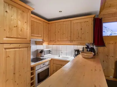Plan de l'établissement Appartement familial 80m², centre Val d'Isère, proche pistes et remontées - FR-1-567-43