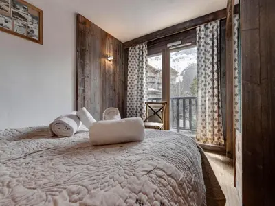Plan de l'établissement Appartement rénové 1 chambre + alcôve, ski aux pieds, Val Village - FR-1-567-65