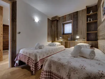 Plan de l'établissement Appartement rénové 1 chambre + alcôve, ski aux pieds, Val Village - FR-1-567-65
