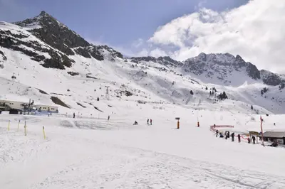 L'établissement Résidence Amethyste - Studio entièrement rénové · Ski aux pieds · Vue pistes · Balcon MAE-3547 en hiver