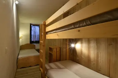 Un ou plusieurs lits dans un hébergement de l'établissement Résidence Phoenix - Appartement tout confort · Proche cœur de station · Balcon MAE-3563