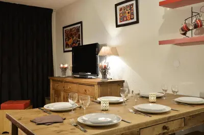 Plan de l'établissement Résidence Andromede - Charmant appartement · Ski aux pieds · Vue pistes · Balcon MAE-3571