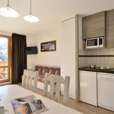 Résidence Andromede - Appartement lumineux · Accès direct aux pistes · Vue pistes MAE-3577