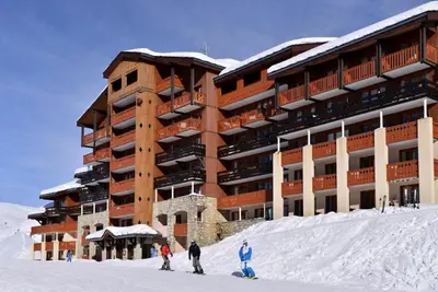 Plan de l'établissement Résidence Themis - Studio chaleureux et tout confort · Ski aux pieds · Vue pistes · Casier à skis MAE-3630