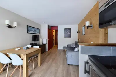 Plan de l'établissement Résidence Quartz - Appartement tout confort · Accès direct aux pistes · Vue pistes MAE-3632