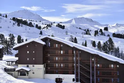 Plan de l'établissement Résidence Quartz - Appartement tout confort · Accès direct aux pistes · Vue pistes MAE-3632