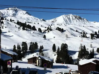 L'établissement Résidence Croix Du Sud - Chaleureux studio · Cœur de station · Vue pistes · Balcon MAE-3637 en hiver