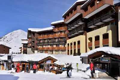 Plan de l'établissement Résidence Andromede - Appartement tout confort et spacieux · Accès direct aux pistes · Vue pistes MAE-3653