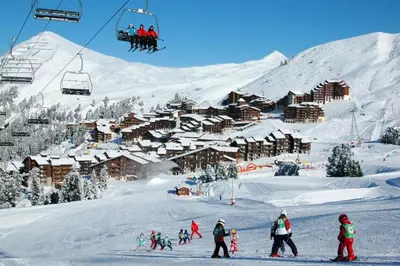 Plan de l'établissement Résidence Andromede - Appartement tout confort et spacieux · Accès direct aux pistes · Vue pistes MAE-3653