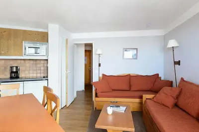 Plan de l'établissement Résidence Andromede - Appartement tout confort et spacieux · Accès direct aux pistes · Vue pistes MAE-3653