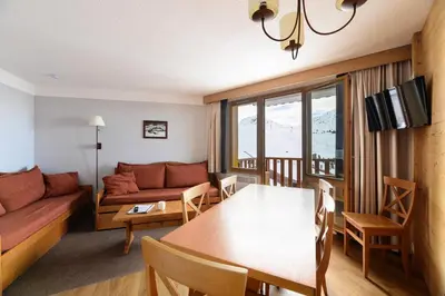 Plan de l'établissement Résidence Andromede - Appartement tout confort et spacieux · Accès direct aux pistes · Vue pistes MAE-3653