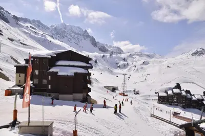 Plan de l'établissement Résidence Andromede - Appartement tout confort et spacieux · Accès direct aux pistes · Vue pistes MAE-3653
