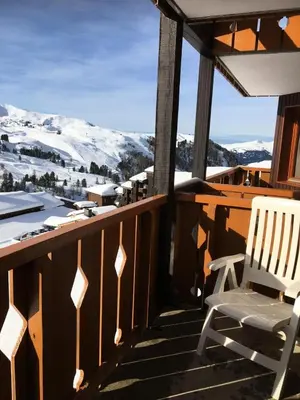Vue générale sur la montagne ou vue sur la montagne depuis l'appartement
