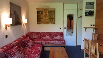 Plan de l'établissement Résidence Amethyste - Appartement confortable · Accès direct aux pistes · Vue pistes · Rez-de-chaussée MAE-3670