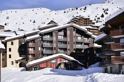 L'établissement Résidence Corail - Appartement tout confort spacieux · Centre station · Vue vallée MAE-3674 en hiver