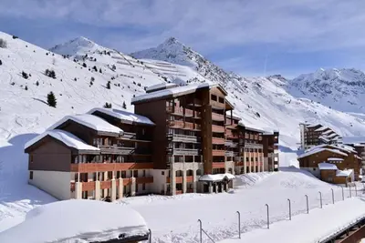 Plan de l'établissement Résidence Themis - Appartement fonctionnel et agréable · Ski aux pieds · Vue pistes MAE-3688