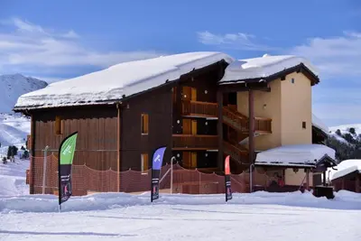 L'établissement Résidence Carene - Appartement agréable · Proche des pistes · Vue pistes · Balcon MAE-3691 en hiver