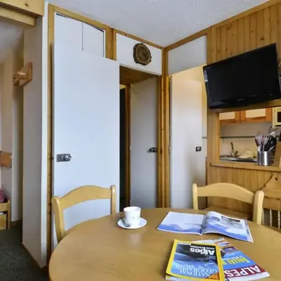 Résidence Amethyste - Studio fonctionnel · À deux pas des pistes · Vue pistes MAE-3719