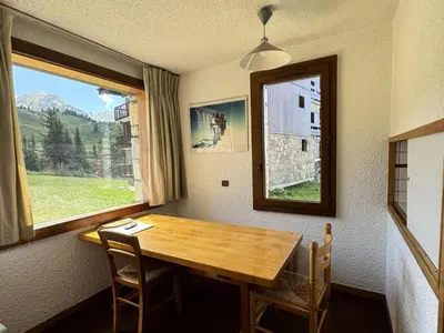Plan de l'établissement Résidence Amethyste - Appartement tout confort · Accès direct aux pistes · Vue pistes · Rez-de-chaussée MAE-3757