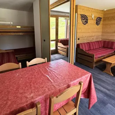Résidence Aigue-marine - Studio fonctionnel · Accès direct aux pistes · Vue pistes MAE-3789