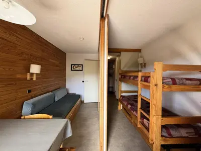Plan de l'établissement Résidence Onyx - Studio fonctionnel · Au pied des pistes · Vue pistes MAE-3804