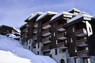 L'établissement Résidence Beryl - Studio divisible rénové · Cœur de station · Vue pistes · Balcon MAE-7123 en hiver