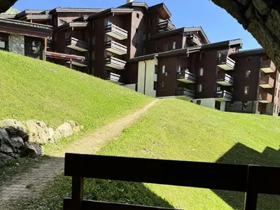 Plan de l'établissement Résidence Beryl - Studio divisible agréable · Coeur de station · Vue pistes · Casier à skis MAE-6350