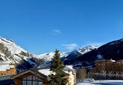 Paysage naturel près de le chalet