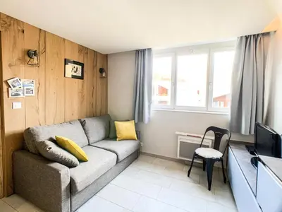 Coin salon dans l'établissement Résidence Tommeuses - Appartement rénové·Pieds des pistes ·Balcon MAE-6699