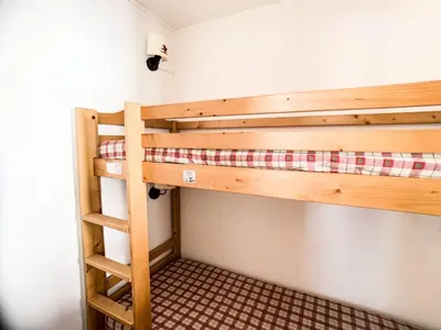 Un ou plusieurs lits superposés dans un hébergement de l'établissement Résidence Rond Point Des Pistes A - Appartement proche des pistes·Balcon MAE-6728