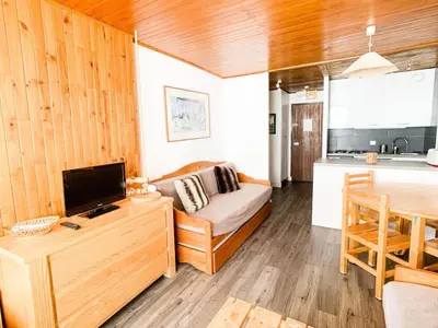 Coin salon dans l'établissement Résidence Tommeuses - Appartement fonctionnel·Proches des pistes et des MAE-6731