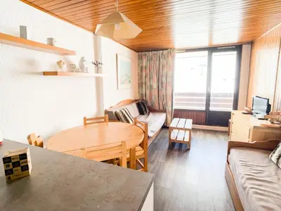 Coin salon dans l'établissement Résidence Tommeuses - Appartement fonctionnel·Proches des pistes et des MAE-6731