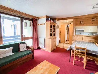 Cuisine ou kitchenette dans l'établissement Résidence Grand Tichot A - Appartement lumineux · Proche des pistes MAE-6737