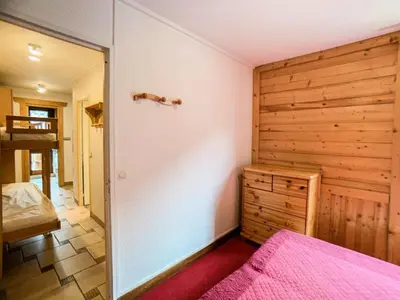 Un ou plusieurs lits dans un hébergement de l'établissement Résidence Grand Tichot A - Appartement lumineux · Proche des pistes MAE-6737