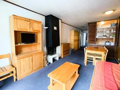 Cuisine ou kitchenette dans l'établissement Résidence Grand Tichot B - 2 pièces au dessus du sherpa MAE-6780