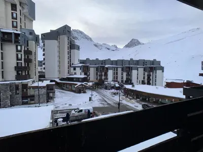 Vue générale sur la montagne ou vue sur la montagne depuis l'appartement