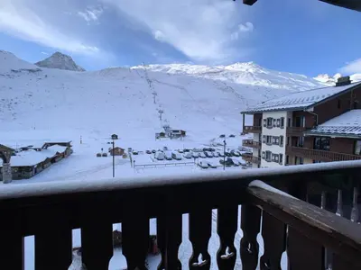 L'établissement Résidence Rond Point Des Pistes B - Studio lumineux·Proche des pistes et des commerces MAE-6792 en hiver