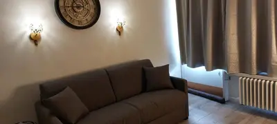 Coin salon dans l'établissement Le Rosset