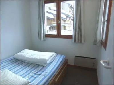 Un ou plusieurs lits dans un hébergement de l'établissement Val-d'Isère - 2 pièces + cabine au pied des pistes