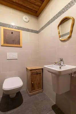 Salle de bains dans l'établissement BAMBOO - Joli T3 aux pieds des pistes