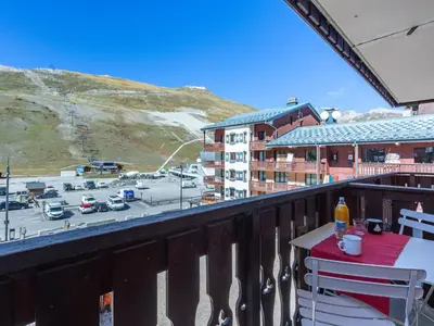 Vue générale sur la montagne ou vue sur la montagne depuis l'appartement