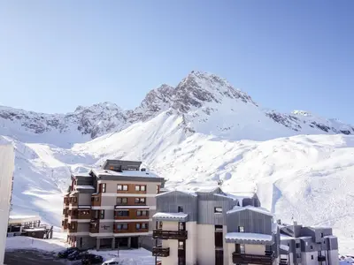 Vue générale sur la montagne ou vue sur la montagne depuis l'appartement