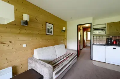 Cuisine ou kitchenette dans l'établissement Résidence Quartz - Appartement agréable · Accès direct aux pistes · Vue pistes MAE-8284
