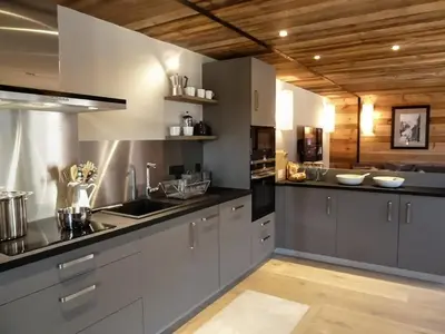 Cuisine ou kitchenette dans l'établissement Astraea