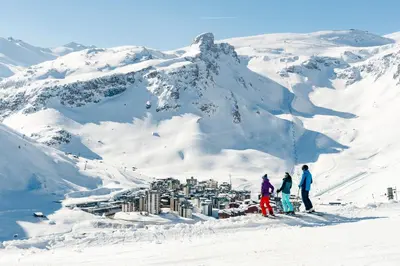 L'établissement MyHome - Curling B35 - Beau studio cabine refait à neuf 4pax - Val Claret en hiver