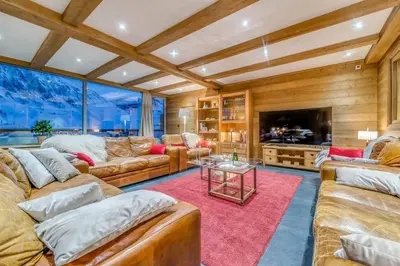 Coin salon dans l'établissement Luxury apartment Stay With us Resorts